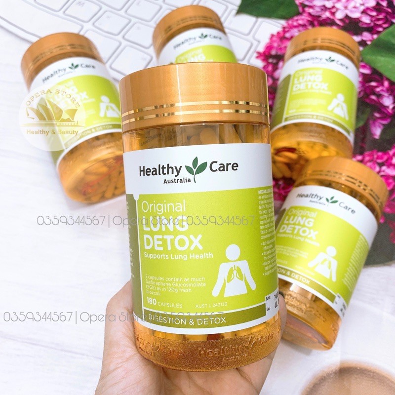 Thải Độc Phổi Lung Detox Healthy Care Date 2025