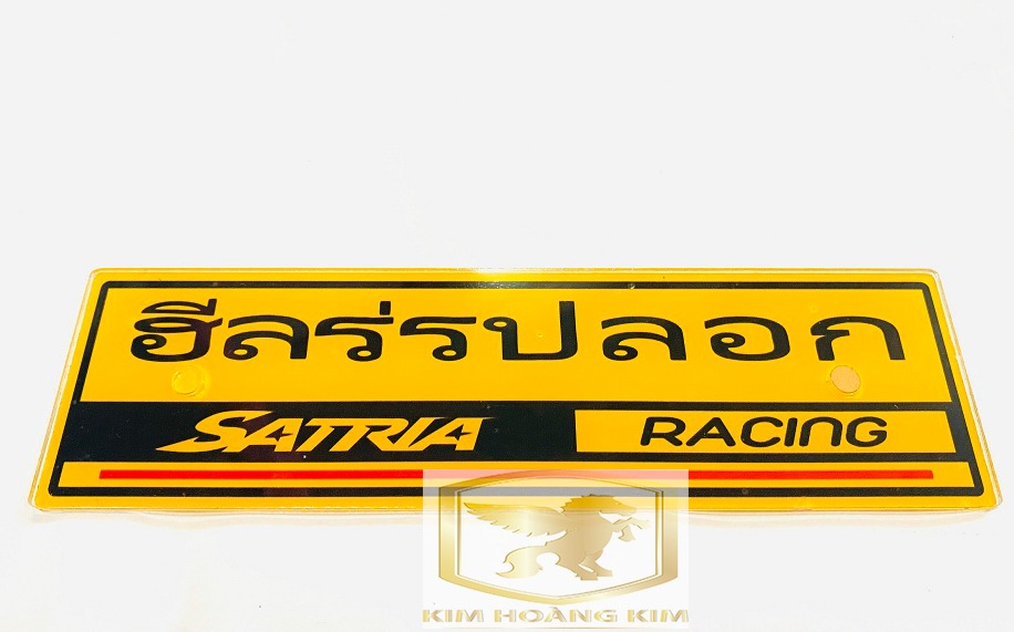 Bảng tên Thái gắn Satria Siêu Rẻ bền đẹp