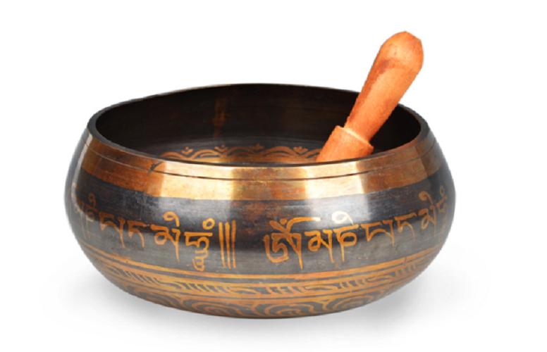 Tibetan rotating Bell 10,5cm rotating meditation bell Bowl