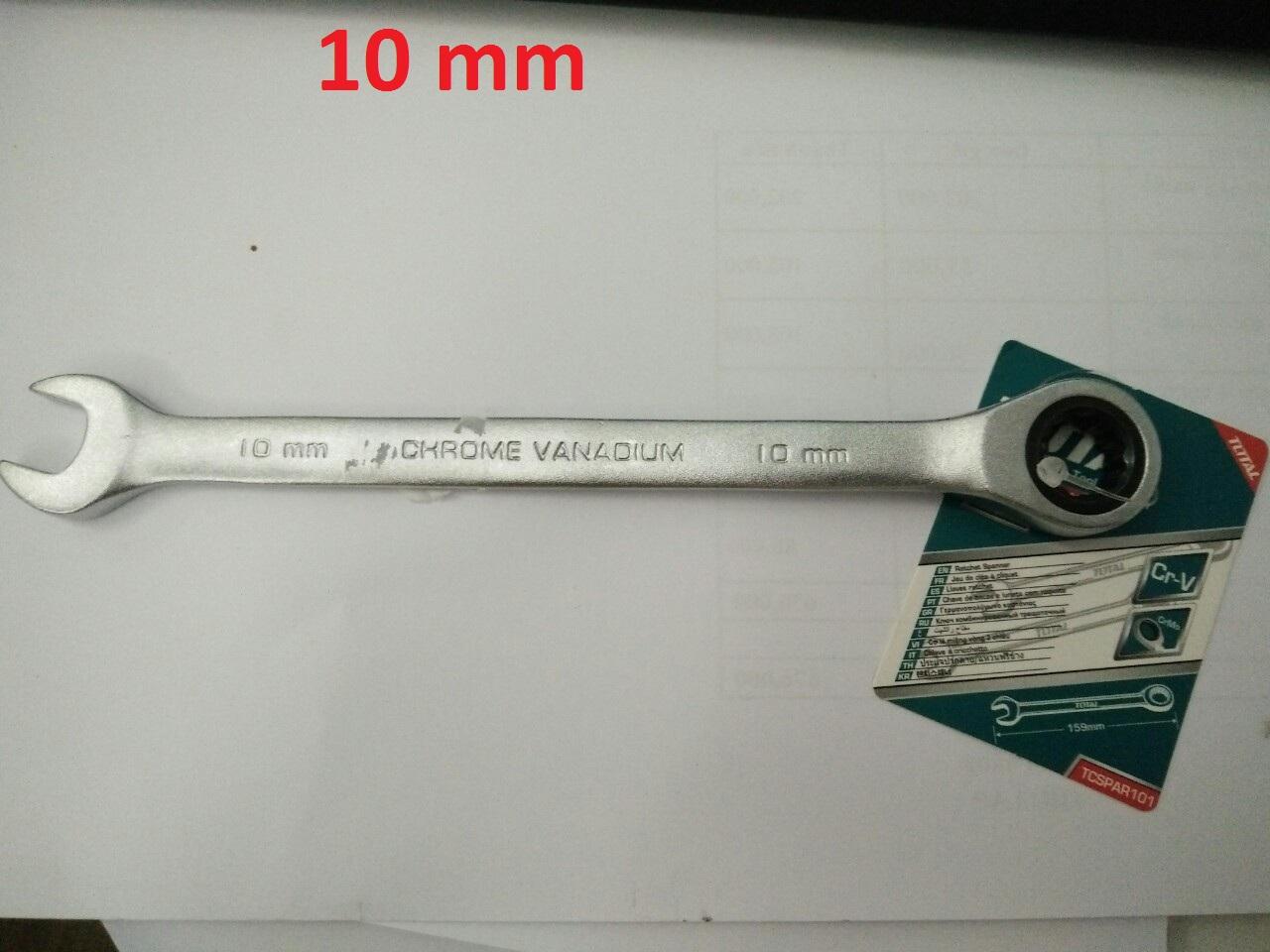 Cờ lê miệng vòng 2 chiều(10mm) Total TCSPAR101