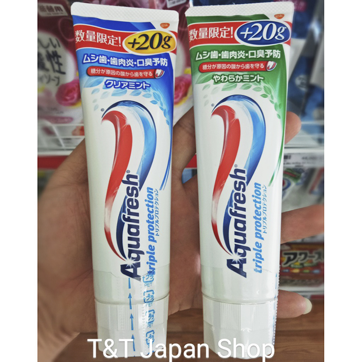 Kem Đánh Răng Aquafresh Nhật Bản 160g