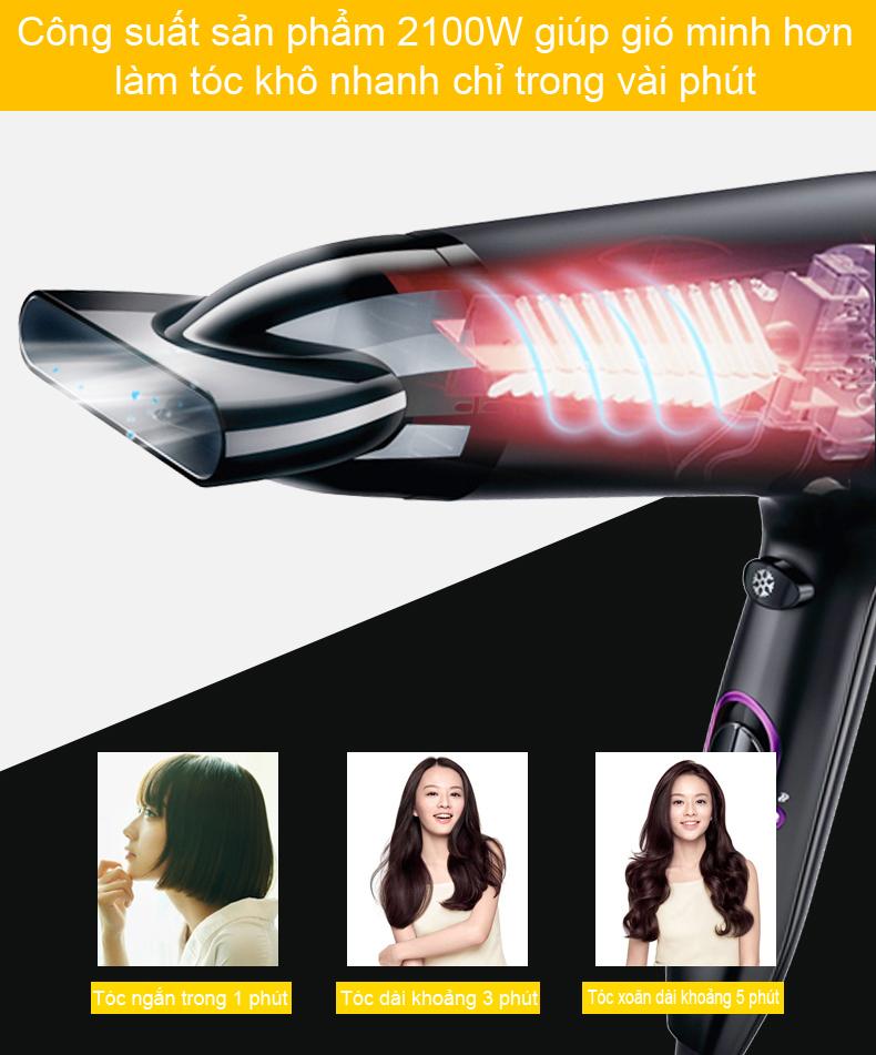 Máy sấy tóc Philips HP8230 - Chăm sóc tóc chuẩn salon