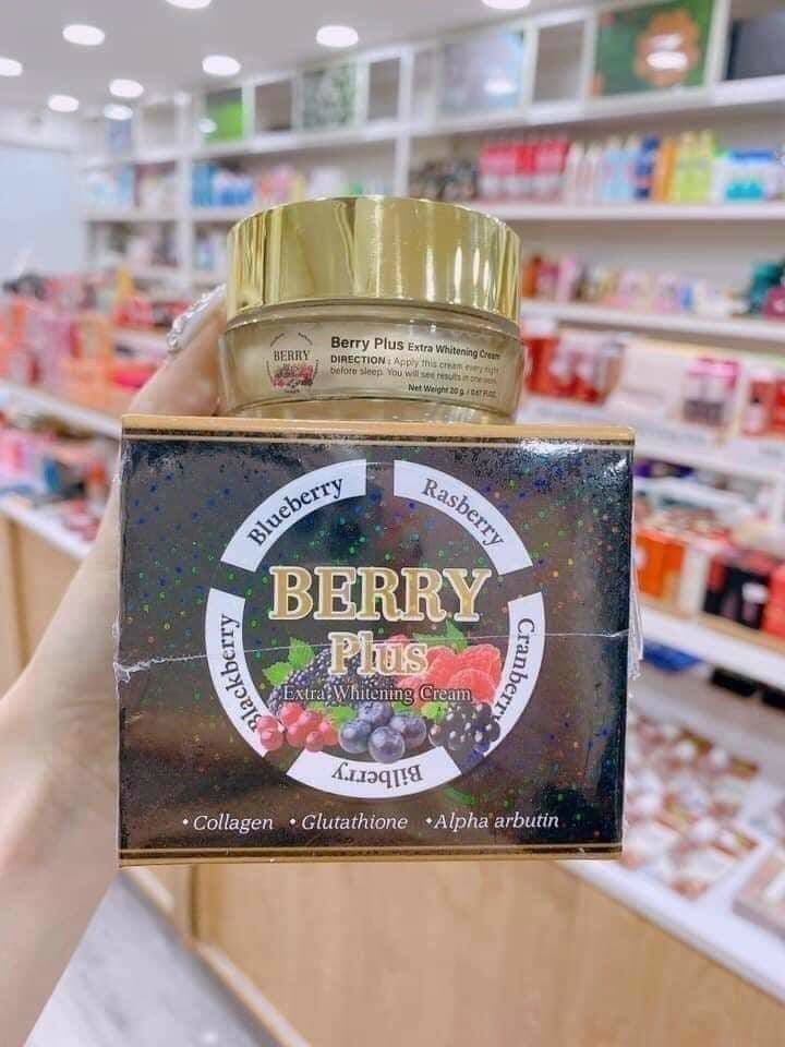 Kem Berry plus trắng da, ngừa nám
