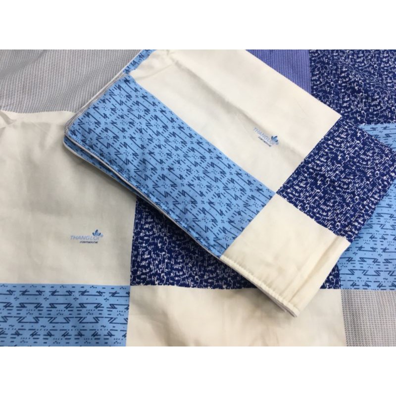 Bộ ga gối Thắng Lợi {4 món}100% Cotton chuẩn logo