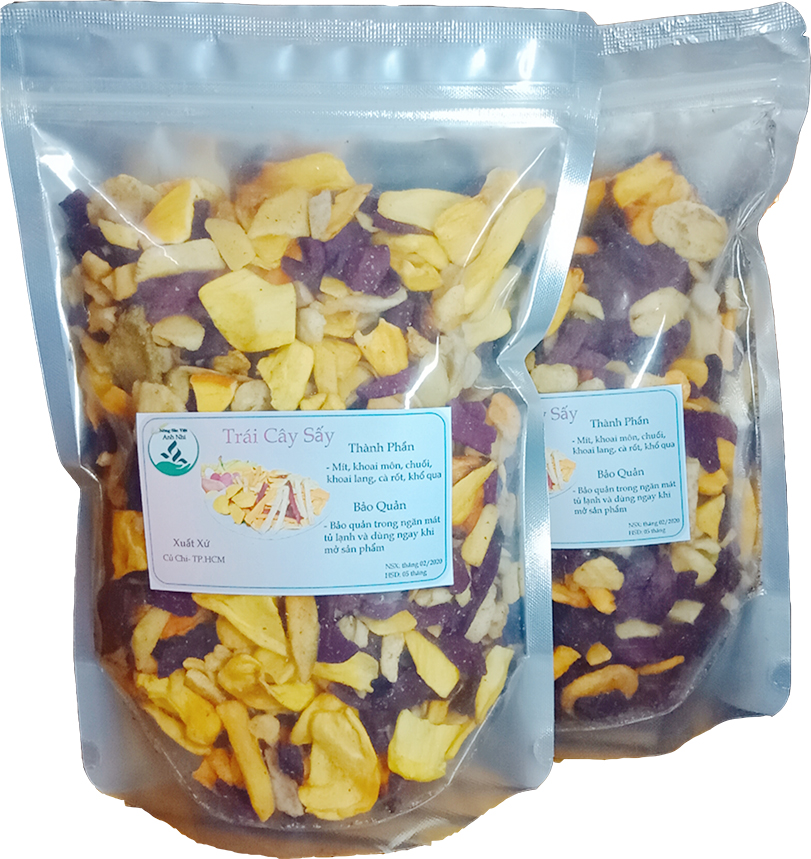 5kg Thập cẩm sấy 100% thành phần thiên nhiên, thơm ngọt, không hóa chất, phẩm màu, đảm bảo vệ sinh an toàn thực phẩm  HL STORE