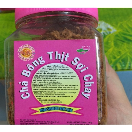 Chà bông thịt sợi chay âu lạc 100g/250g