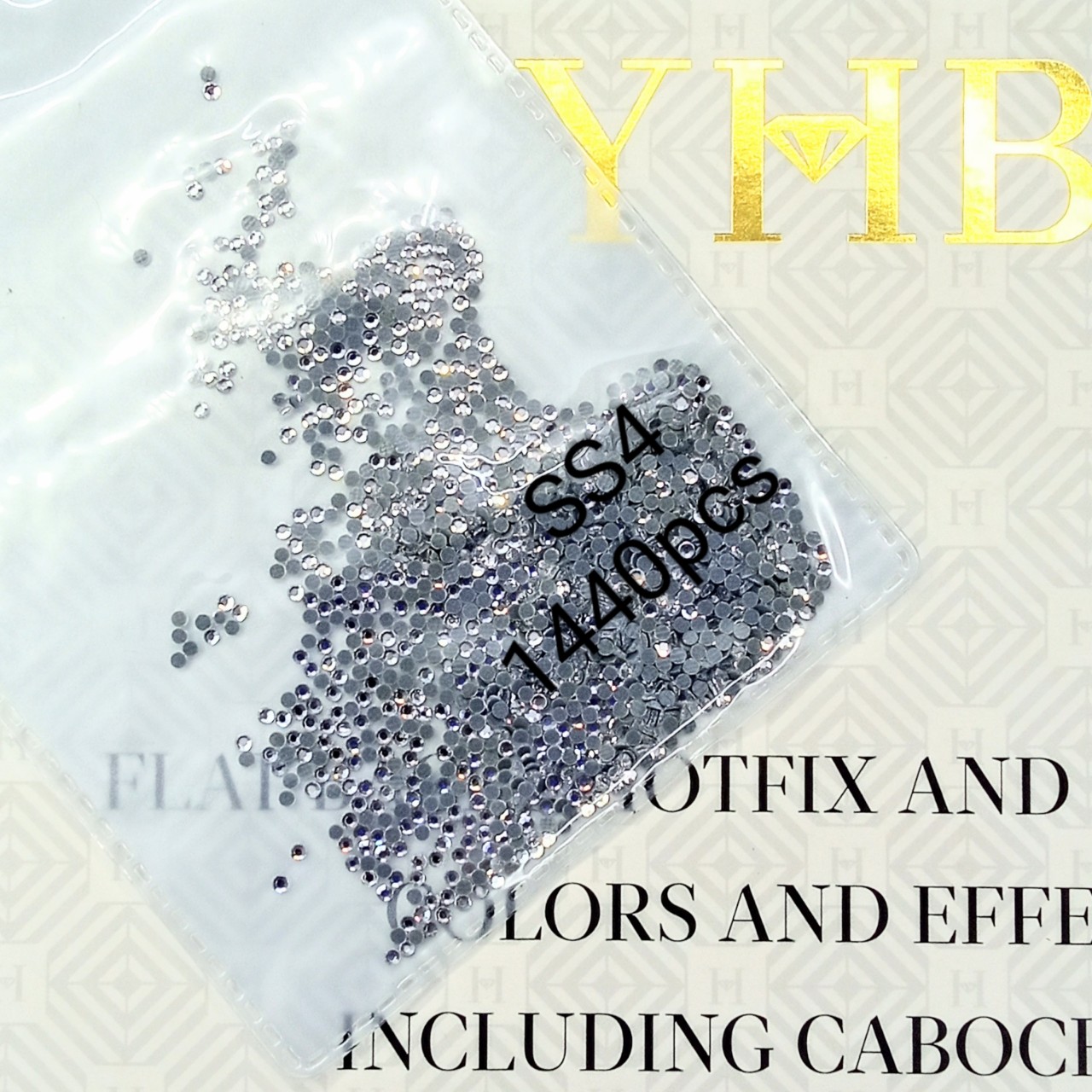 ĐÁ SIZE NHỎ  ( SS4 =1,5MM) - ĐÁ ĐÍNH NAILS -  -ĐÁ CHÂN LƯỚI CAO CẤP