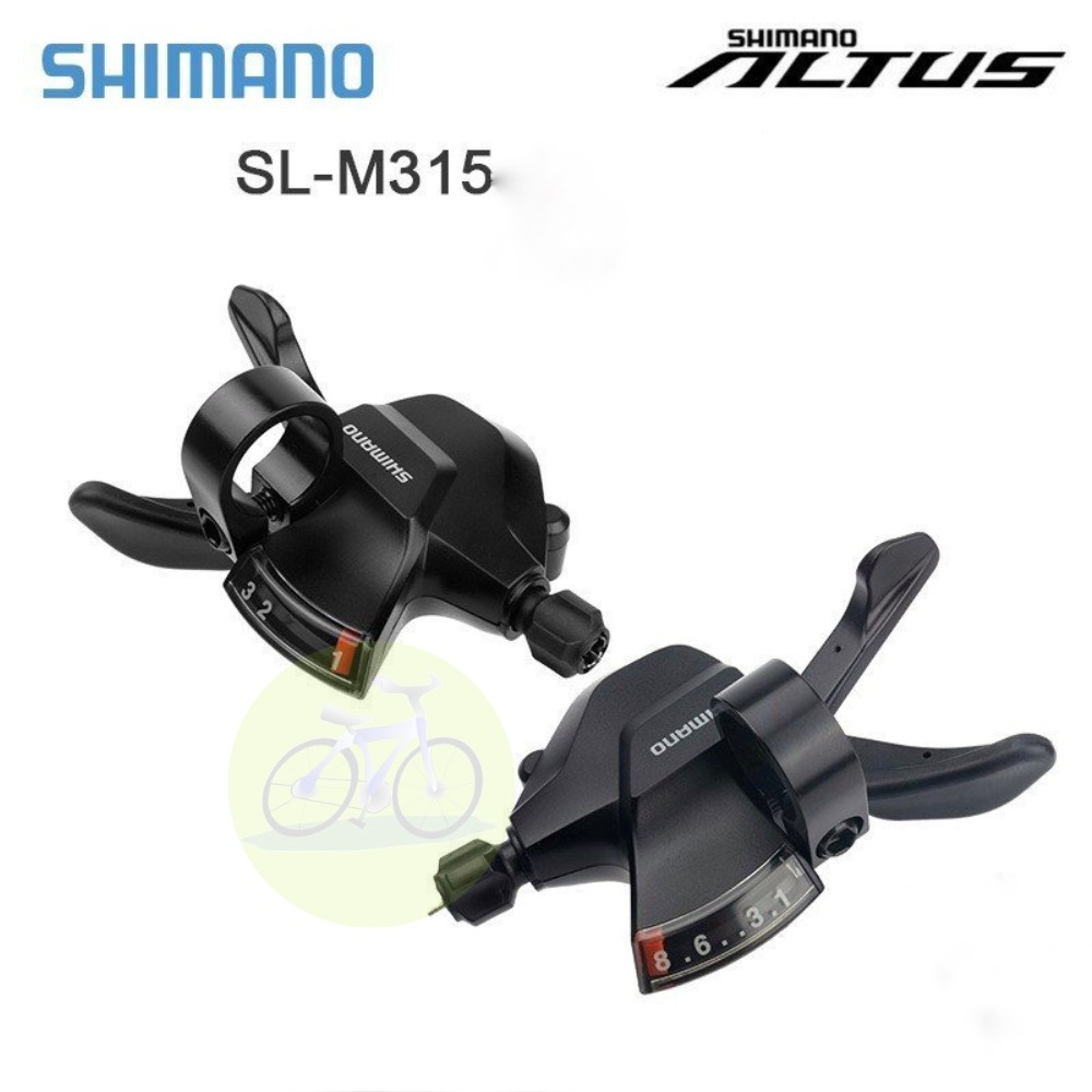 Bộ tay đề shimano altus m315 3x7 3x8 tốc độ / tay đề bấm xả 7s 8s 21s 24 speed