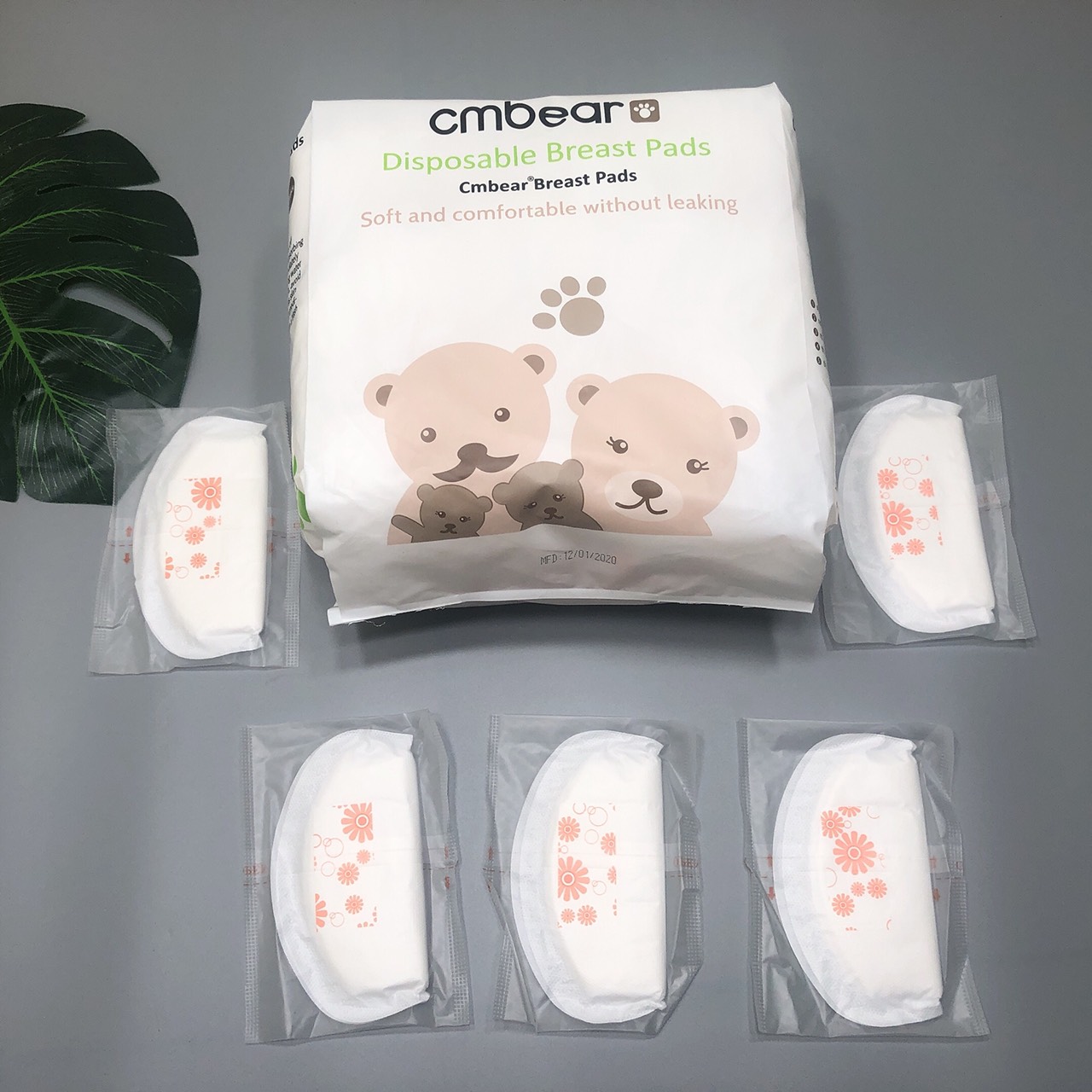 Miếng Lót Thấm Sữa CMBear Bịch 108 miếng