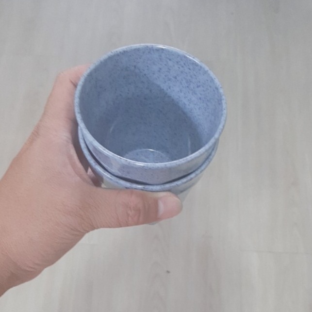 [HCM]Ly nhựa melamine VD26 màu vân đá xanh ngọc sang trọng -Cao Cấp