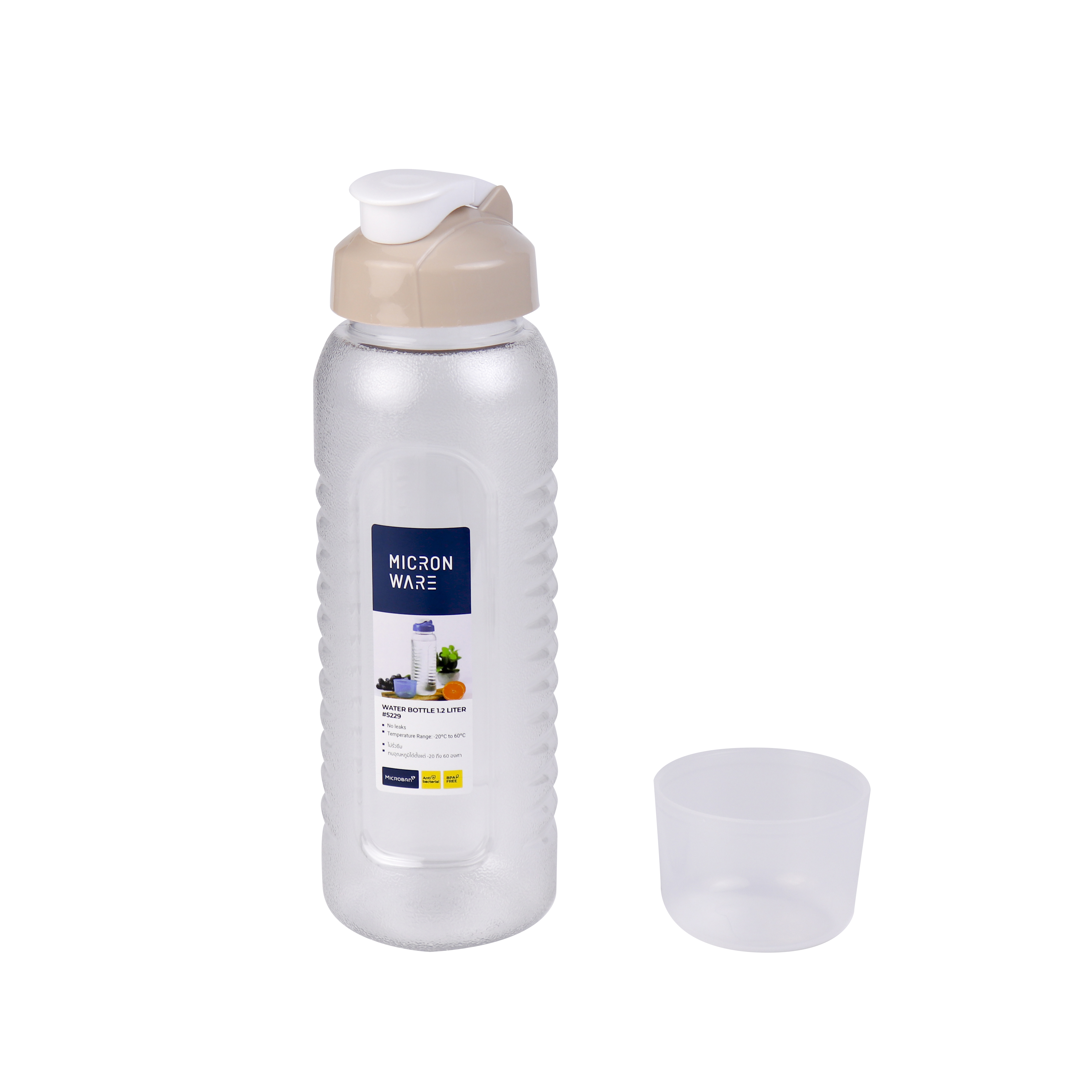 Bình nước nhựa 1,2L- 5229