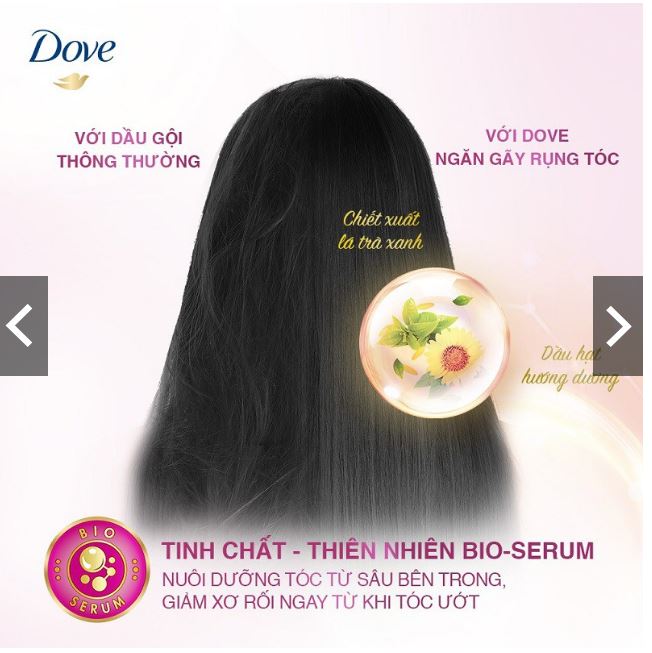 Kem Xả Dove Ngăn Rụng Tóc 320g