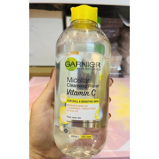 Nước tẩy trang Micellar Water Garnier 400ml
