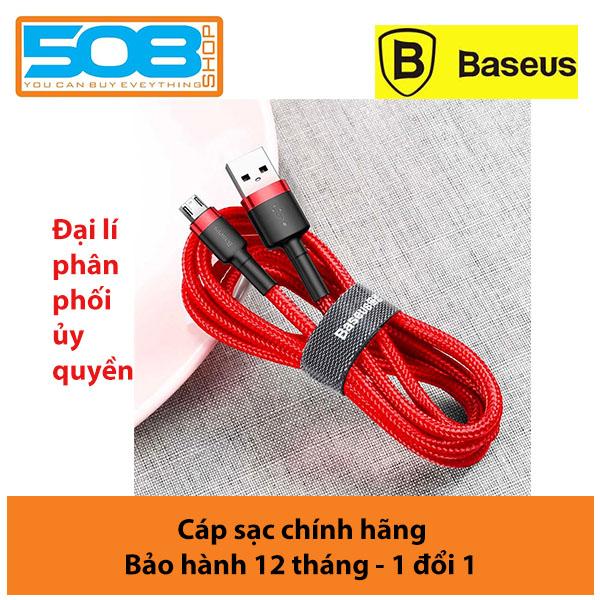 [HCM]Cáp sạc nhanh Baseus Cafule Micro USB (2.4A Quick charge 3.0)