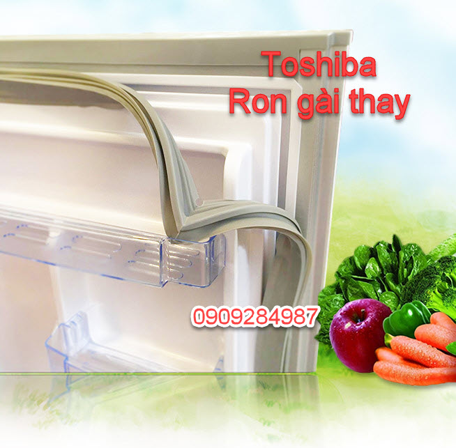 Ron cửa tủ lạnh toshiba model gr-tg41vpdz`