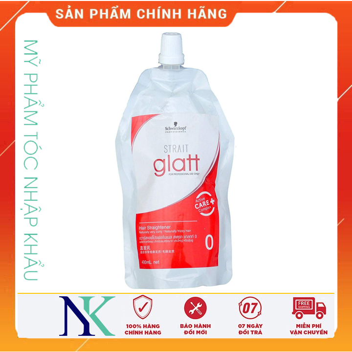 Thuốc Duỗi Tóc Siêu Thẳng Schwarzkopf Glatt 400Ml