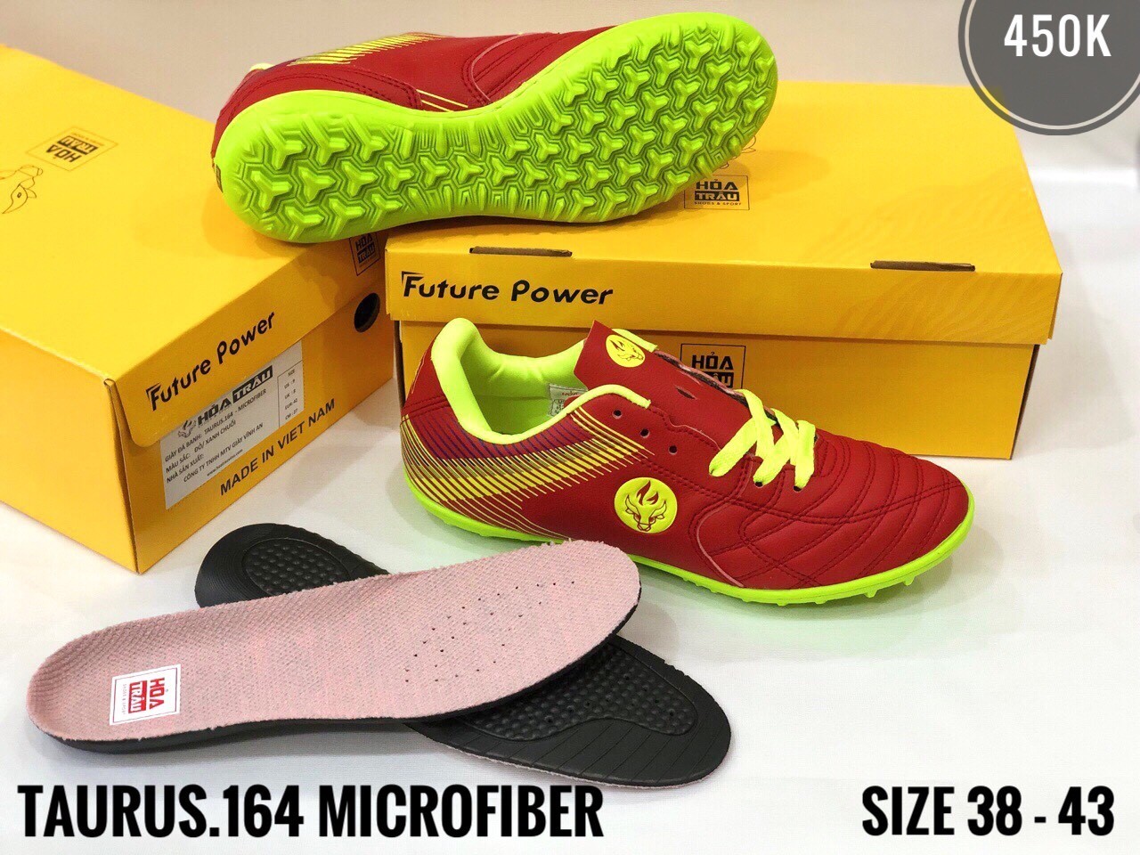 Hỏa Trâu TAURUS.164 MICROFIBER 38 - 43
