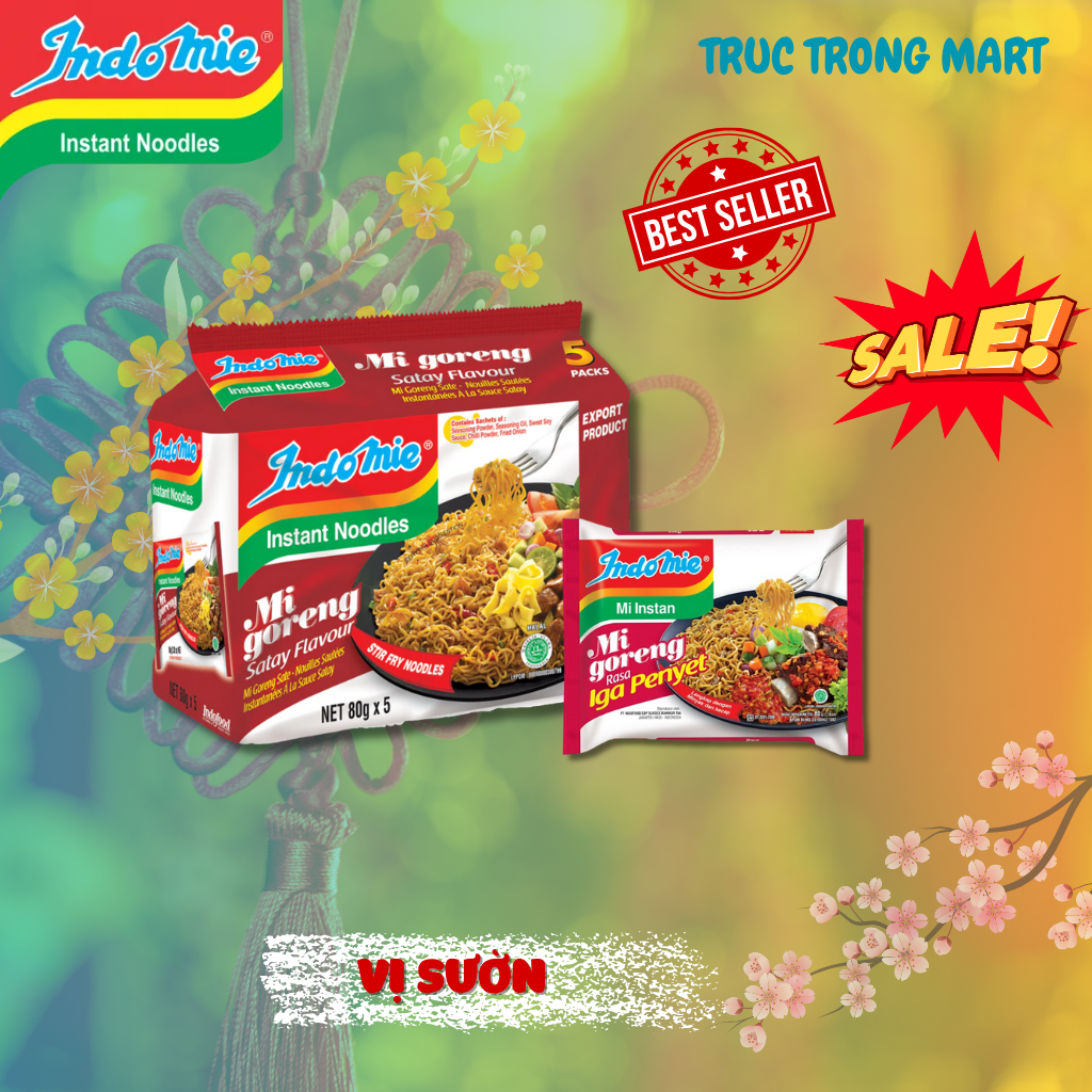 Mì trộn Indomie vị đặc biệt