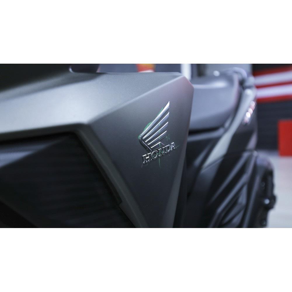 Bộ 2 tem logo cánh Chim honda 3D nổi