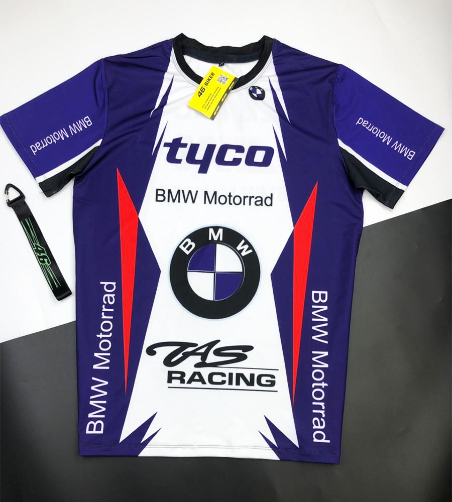 Áo thun nam in tem xe BMW
