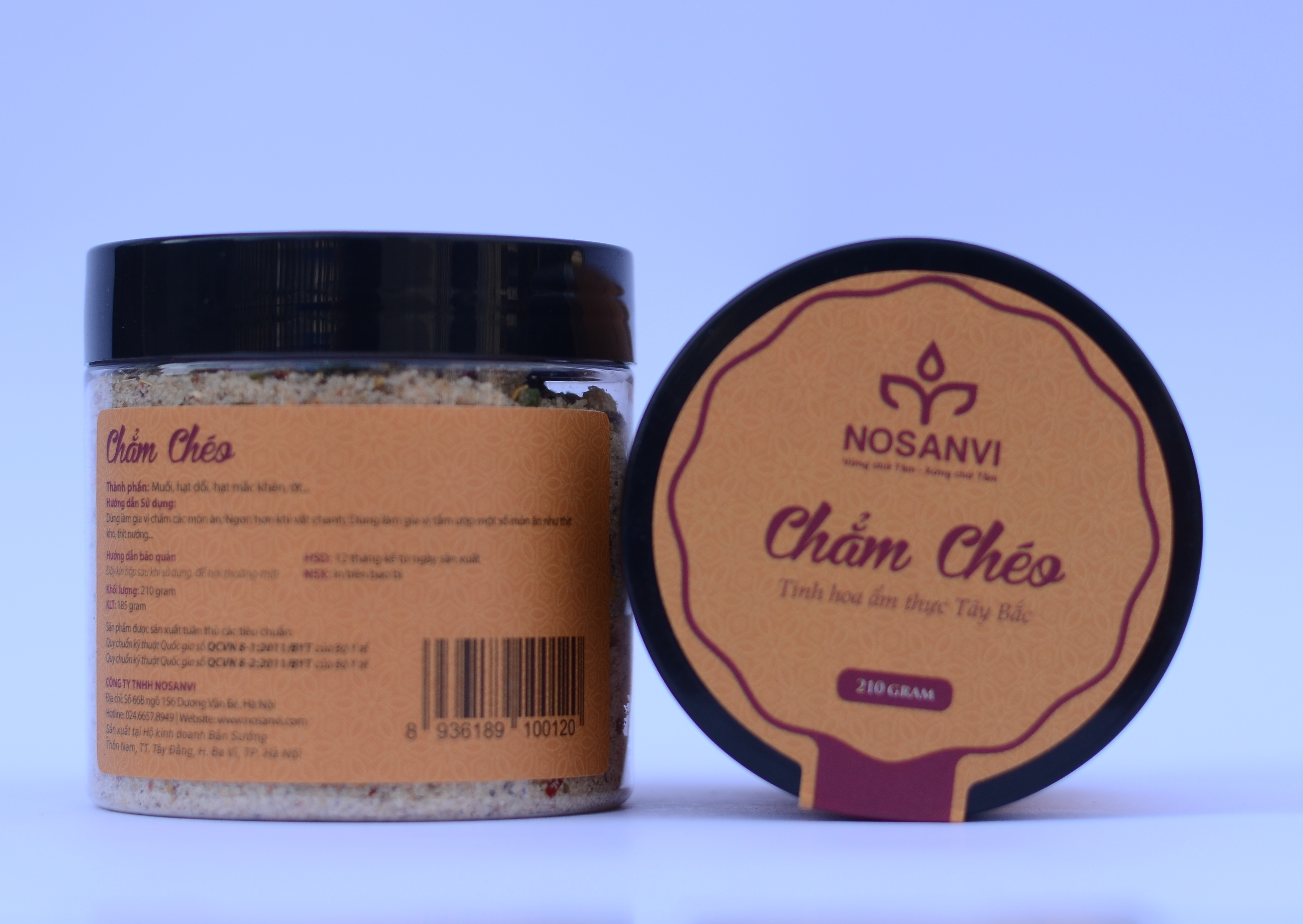 [siêu ngon] Muối Chẳm Chéo đặc sản Tây Bắc lọ 210g