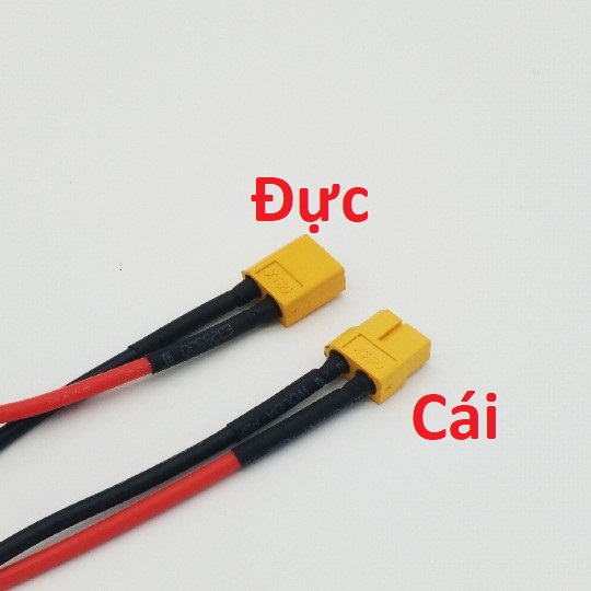 Dây nguồn 14AWG XT60 - 16AWG chữ T