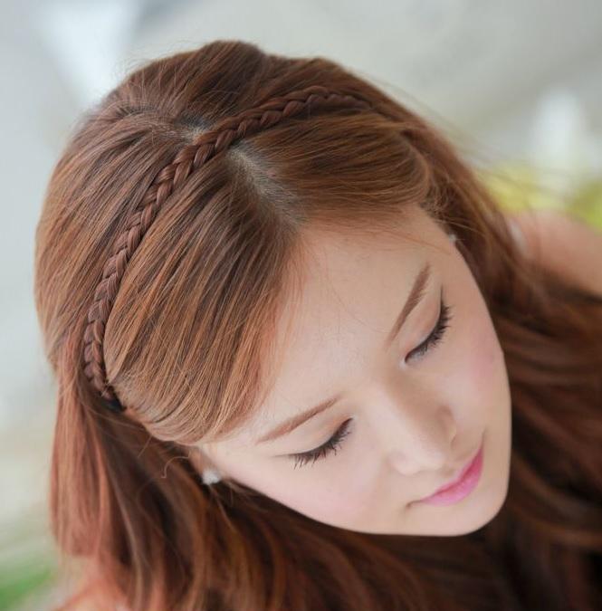 Băng đô tóc giả dây chun 😍FREESHIP😍 bờm tóc giả, bím tóc giả nữ Sỉ 20k
