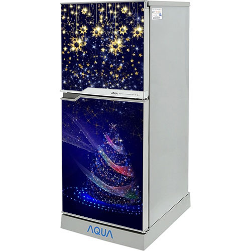 [HCM]Miếng dán tủ lạnh Cao cấp - Giáng sinh (Kích thước Ngang 60cm x Cao 1m2)