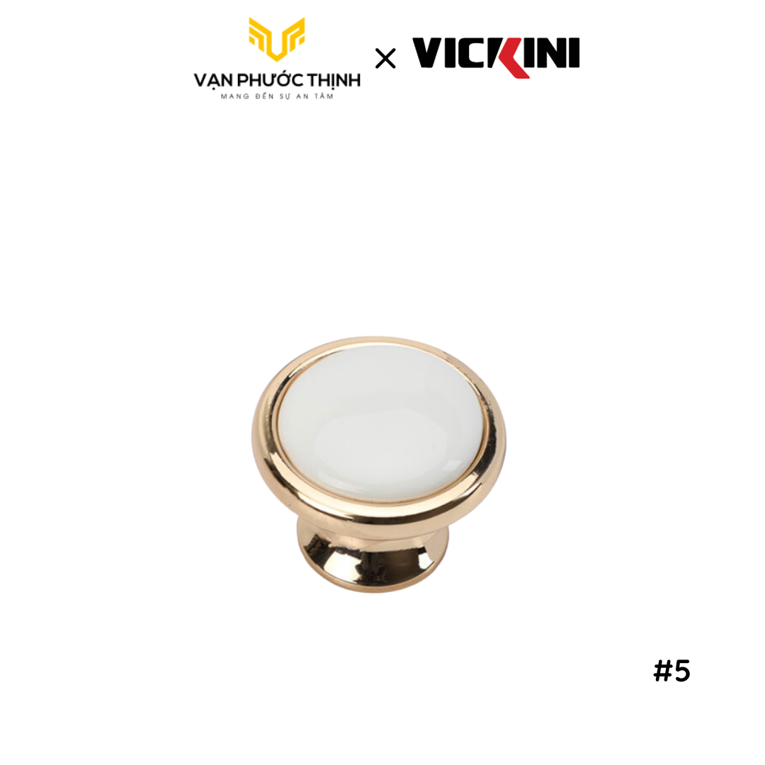 Núm tủ - Tay nắm tủ tròn cao cấp, sang trọng Vạn Phước Thịnh