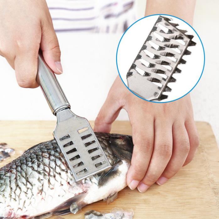 Dụng cụ lóc - đánh vảy da cá