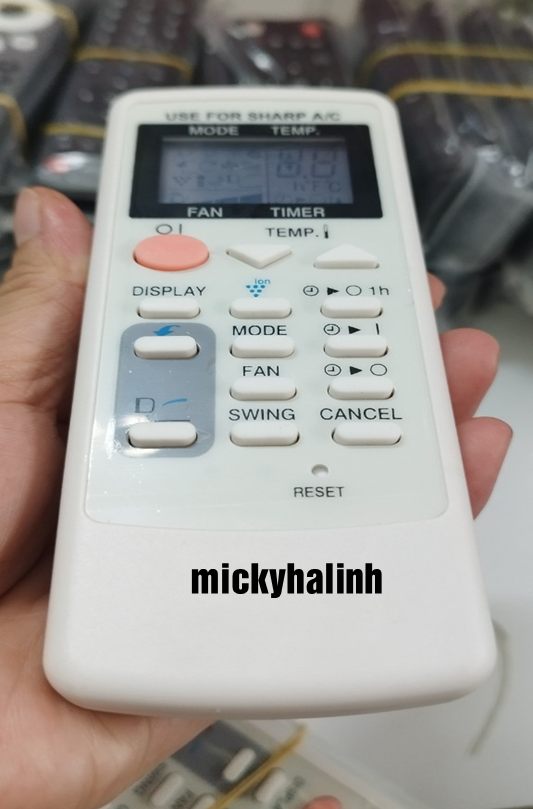 Remote máy lạnh SHARP CRMC-A751JBEZ - Điều khiển điều hòa SHARP CRMC-A751JBEZ