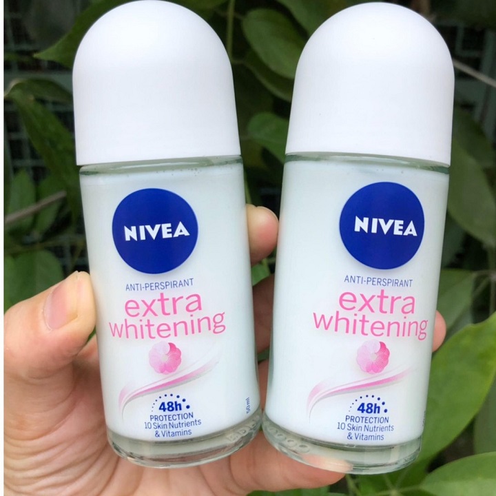 ]Lăn Khử Mùi Lăn nách Nivea Whitening 25g  24 Giờ - Thái Lan