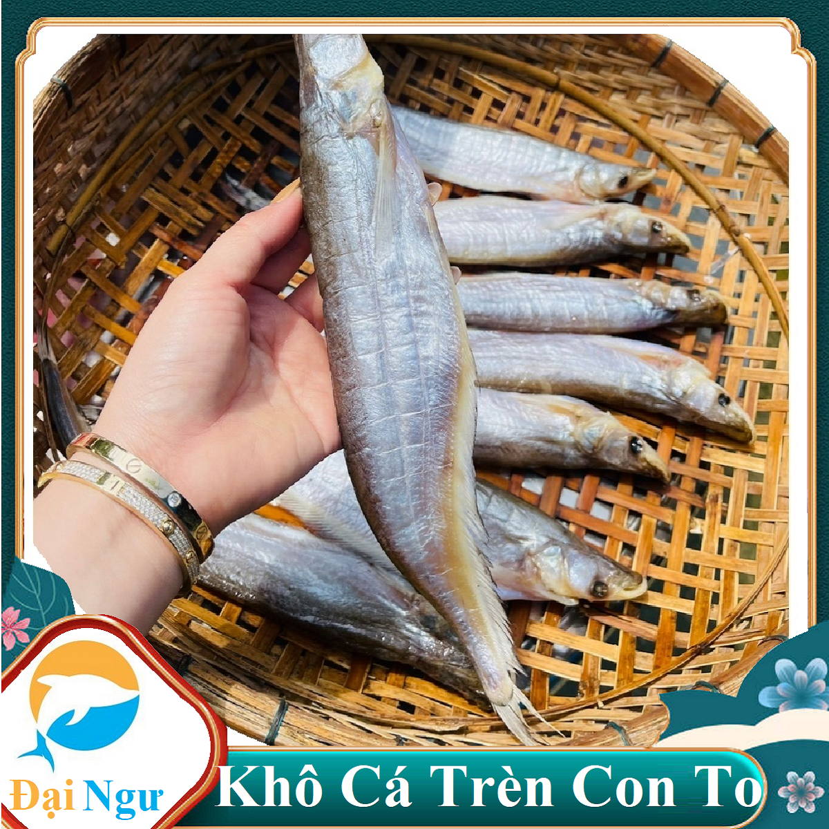 Khô cá kết , khô cá trèn bầu đặc sản ngon miền tây-- đại ngư