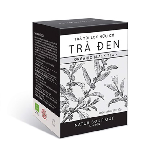 Trà đen hữu cơ 20 túi lọc fito 36g