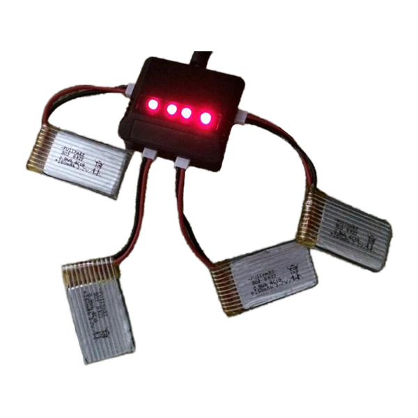 [HCM]Sạc pin Lipo 1S 3.7V 4 in 1 (SA028) - Luân Air Models