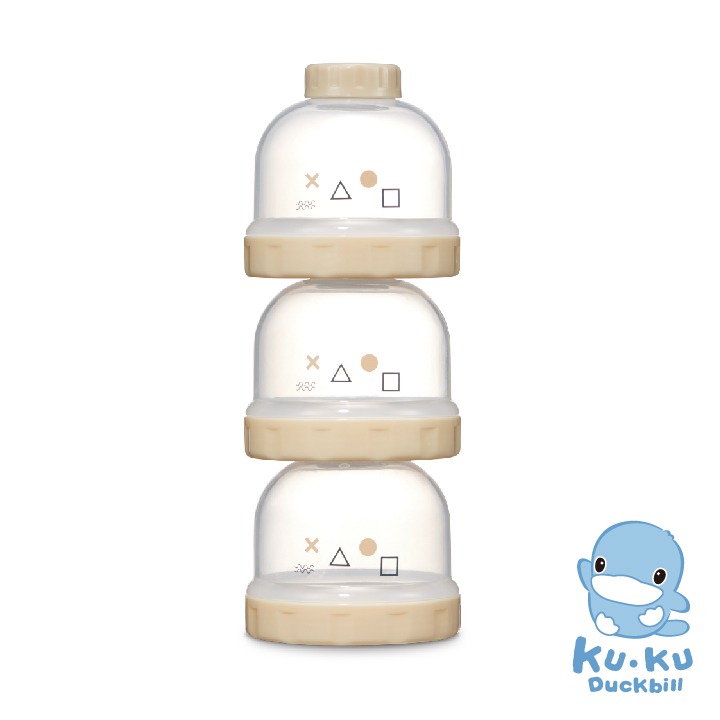 Hộp chia sữa 3 ngăn ku-plus