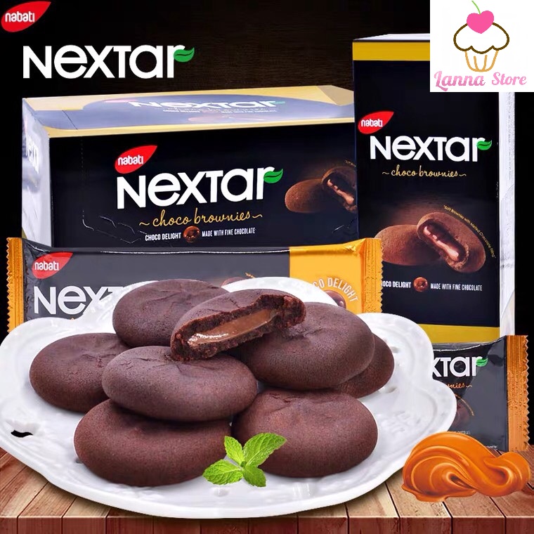 [HCM]Bánh Socola Nabati Nextar Hộp 120gr ( 8 bánh) - Indonesia