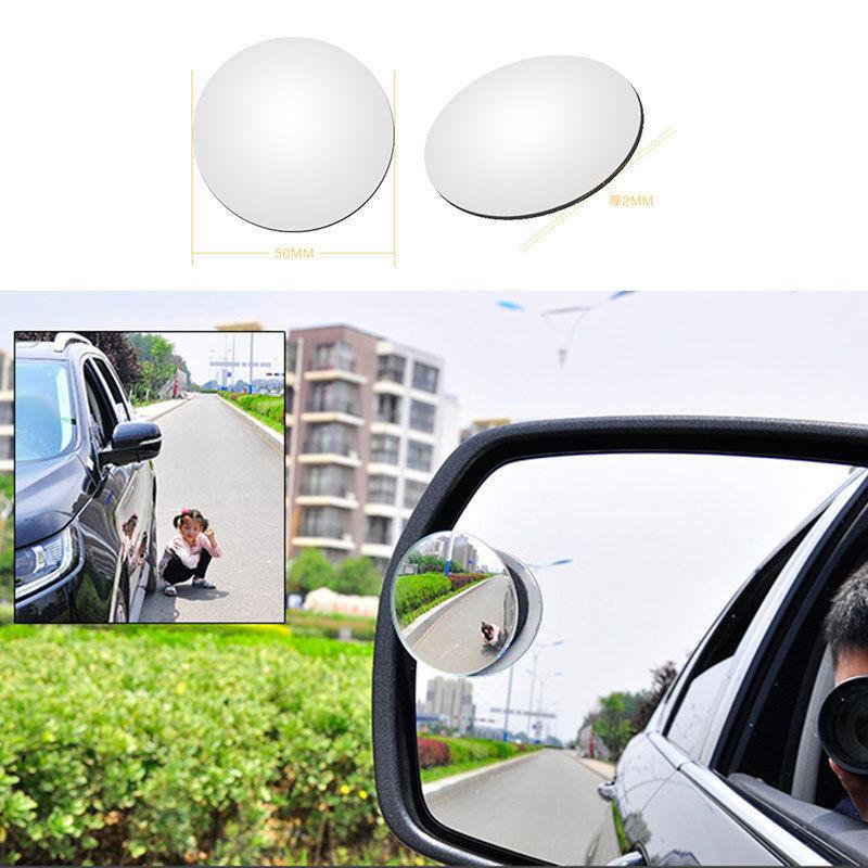 Bộ 2 gương cầu lồi chiếu hậu xóa điểm mù xe hơi 360 độ hiệu Baseus