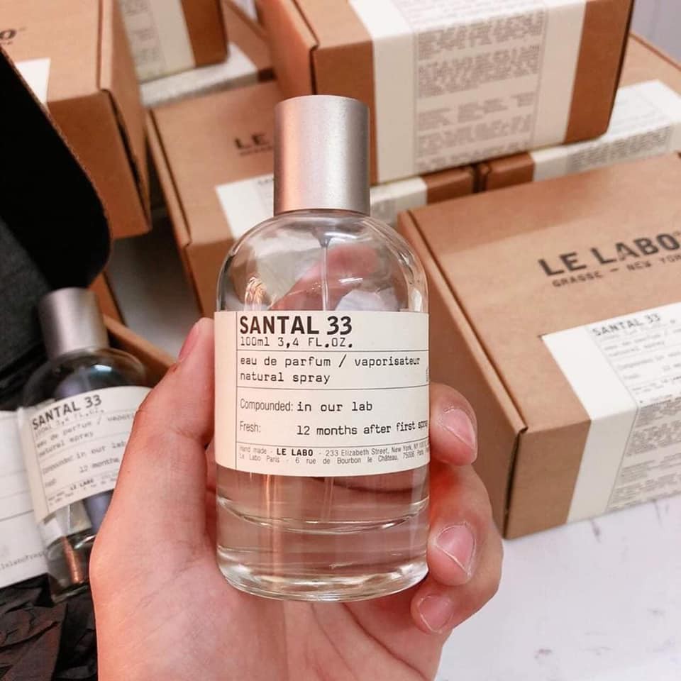 Nước hoa lelabo 33, nước hoa unisex le labo santal 33 100ml --- mpthienduc