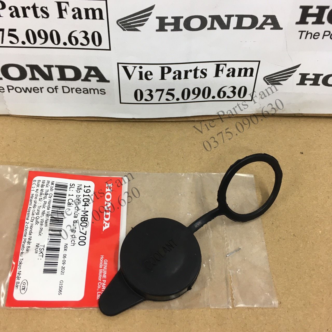 Nắp bình nước Phụ Winner đời đầu, Winner V1, Winner X/ Lead 110 / SCR, Chính hiệu Honda Motor VN