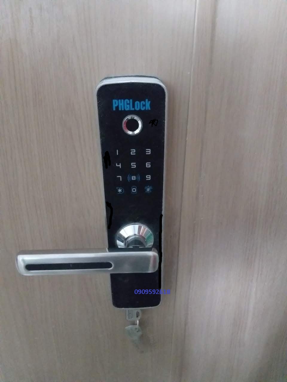 Khóa vân tay PHGLock FP7153S