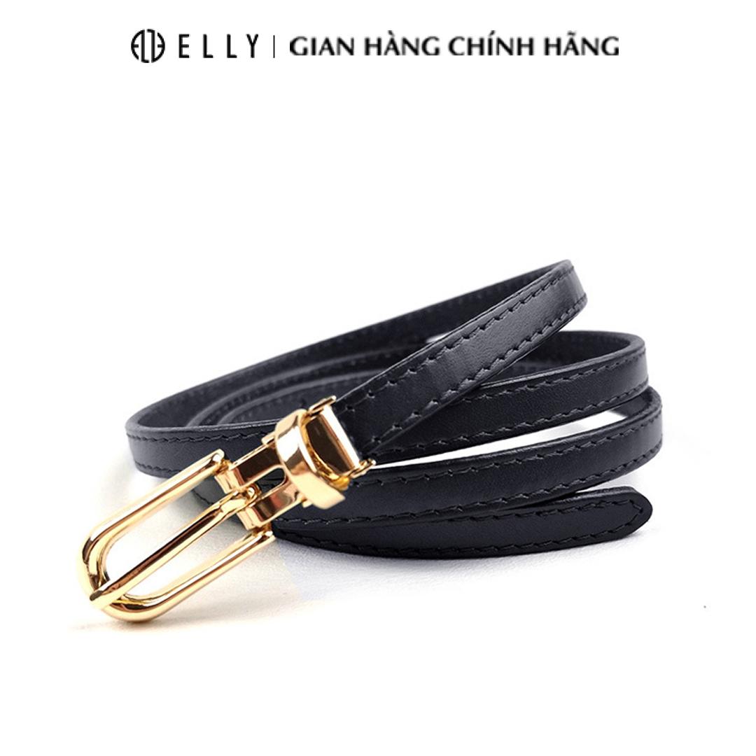 DÂY THẮT LƯNG NỮ CAO CẤP DA THẬT ELLY – ED42