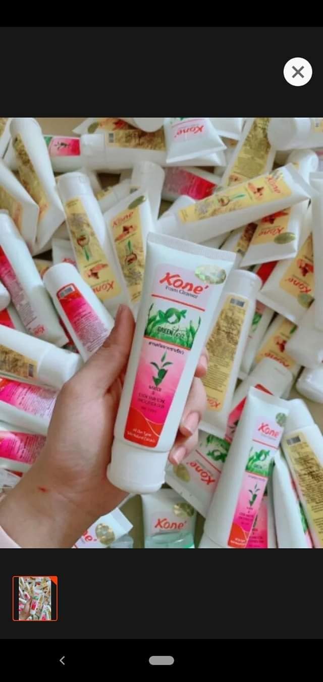 sữa rửa mặt kone dưỡng trắng da mặt
