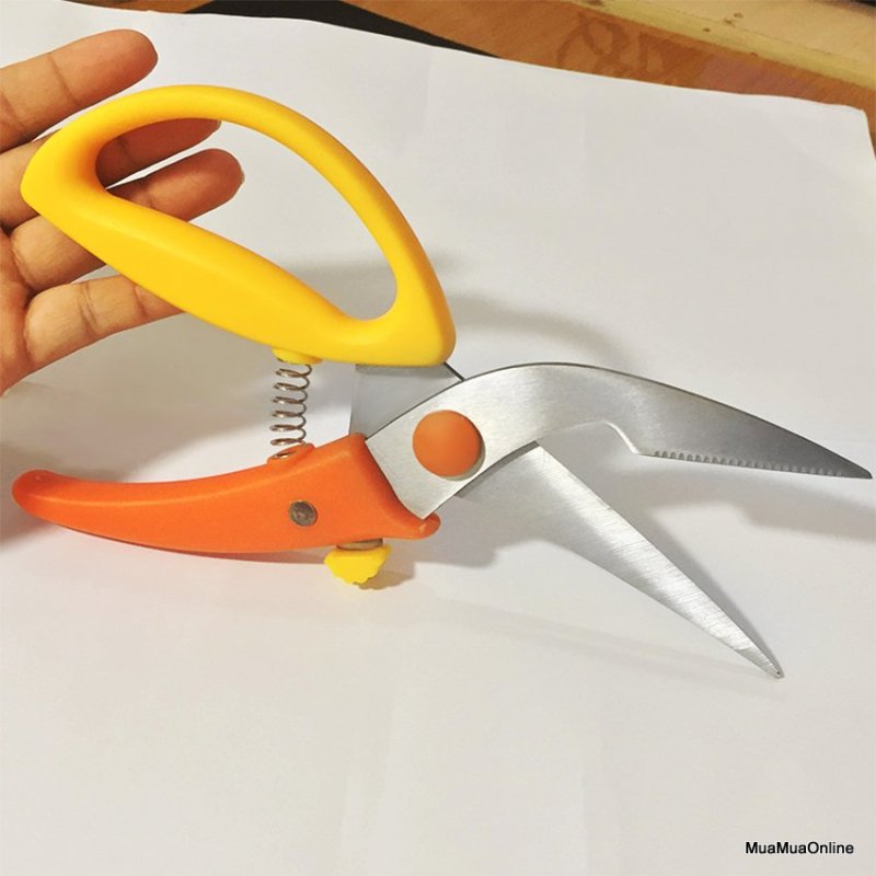 Mua Kéo cắt gà cực nhanh, cực bén bằng Inox cao cấp, Kéo mẫu mới bán chạy