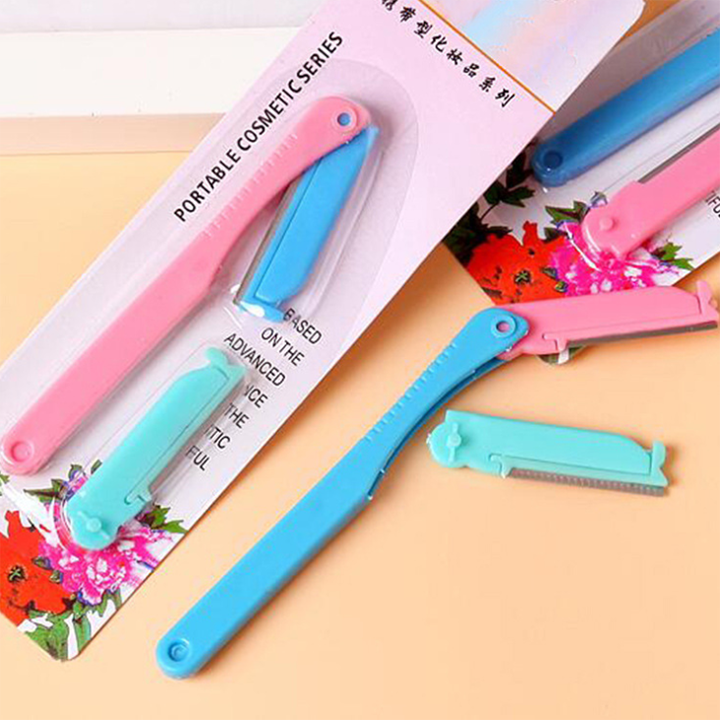 Bộ Dao Cạo, Tỉa Lông Mày Tóc Mái 2 Lưỡi Ailin