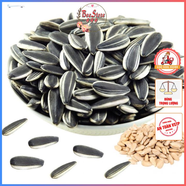 1kg hạt hướng dương loại loại 1 chuẩn từng hạt mẩy thơm