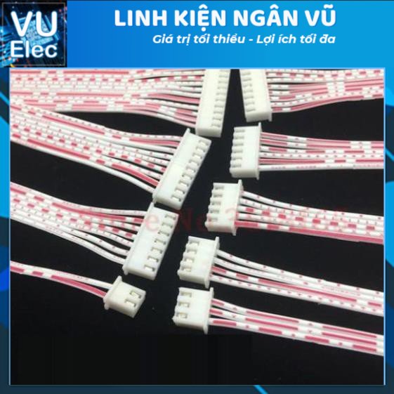 Dây trắng 2p xh2.54-2p 30cm