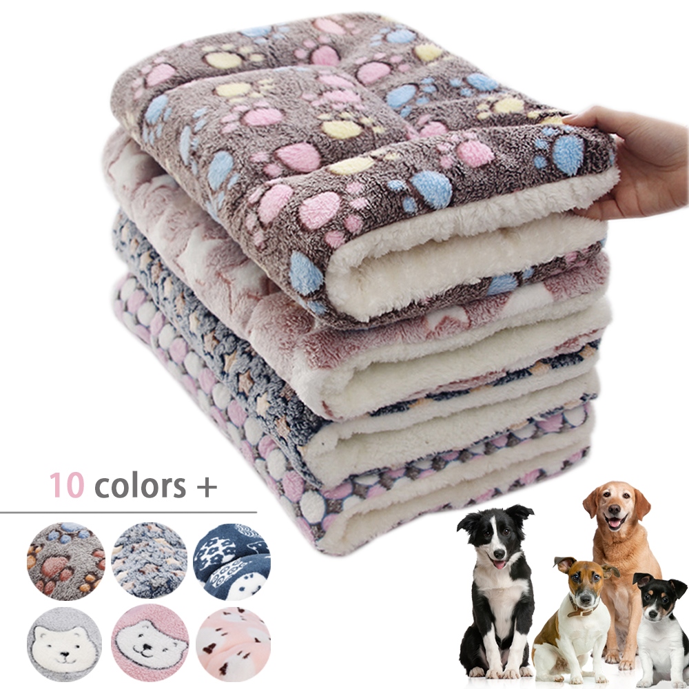 Thickened Pet Sleeping Mat Dog Bed Cat Bed Soft Fur Pet Blanket Mat