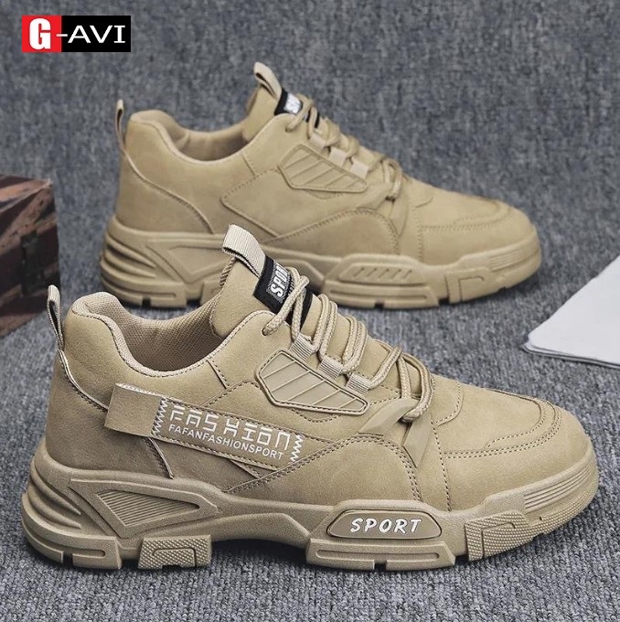 Giày nam giày sneaker nam giày thể thao nam tăng 5cm chiều cao cực kì ngầu 2023 AVI - 381