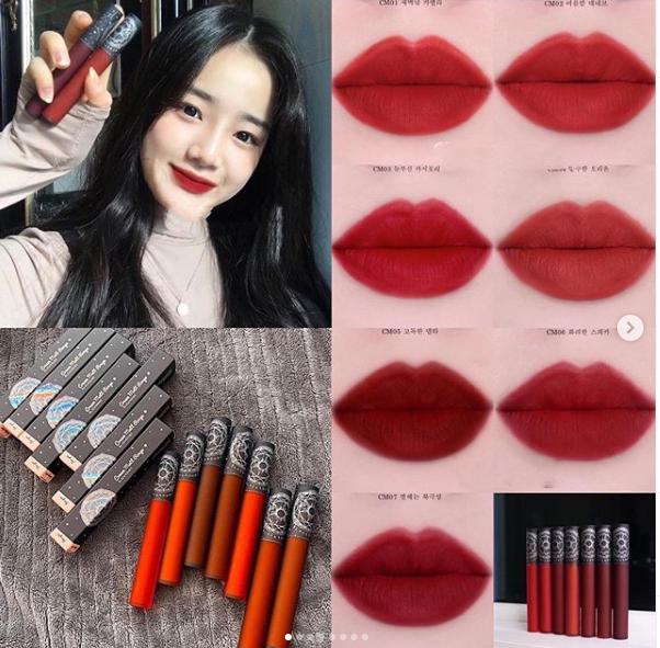 HCMHot New Son Kem Lì Black Rouge Cream Matt Rouge